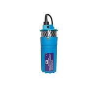 Bomba solar para pozos profundos, 12 V, 70 m, PV, sumergible, carcasa de plástico