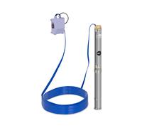 Bomba sumergible - 70 mm / 2,75'' - 3800 l/h - 370 W - cable 20 m / altura de elevación 39 m - acero inoxidable | MSW