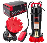 Bomba Sumergible 8000L/H 650W Suciedad & Presión Con Detector Nivel de Líquido