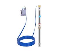hillvert Bomba Sumergible Para Pozo HT-ROBSON-SP2200-72 (Para fuente de Ø 100 mm, 72 m de altura de bombeo, 9.000 l/h de caudal, 2200 W)