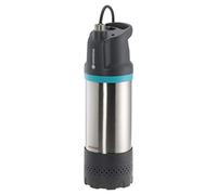 Bomba sumergible a presión GARDENA 5900/4 inox automatic: Bomba sumergible a presión automática, caudal 5900 l/h, filtro de suciedad, operación silenciosa, seguro de marcha en seco integrado (1771-20)