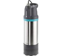Bomba sumergible a presión GARDENA 6100/5 inox automatic: Bomba sumergible a presión automática, caudal 6100 l/h, filtro de suciedad, operación silenciosa, seguro de marcha en seco integrado (1773-20)