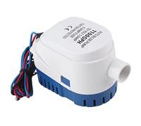 Bomba sumergible automática de agua eléctrica ABS para barcos pequeños, análisis de calidad de agua dulce y agua de mar (DC12 V 1100 GPH)