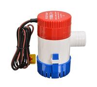 Bomba sumergible Bomba de agua ultra silenciosa 1 bomba sumergible marina de 1100 GPH y 12 V for barco, bomba de agua de sentina con interruptor de flotador