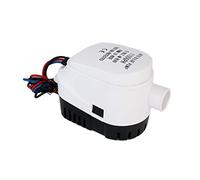 Bomba sumergible Bomba de agua ultra silenciosa Bomba de achique automática de 1100 GPH y 24 V for barco con interruptor de flotador automático, bomba de agua eléctrica sumergible(1100GPH 24V)