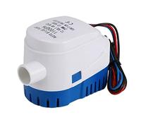 Bomba sumergible Bomba de agua ultra silenciosa Bomba de agua de sentina automática sumergible for barco, 12 V, con interruptor de flotador