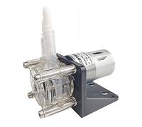 Bomba sumergible Bomba de agua ultra silenciosa Bomba peristáltica de 12/24 V de gran caudal for análisis de laboratorio y acuarios, 500 ml/min(12V)