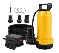 Bomba sumergible compatible con Dewalt 20 V (no incluida) | Bomba de agua inalámbrica ideal para piscinas, camas de agua y riego de jardín. Sin batería