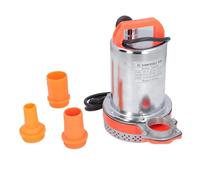 Bomba sumergible DC 24V 260W | Alto elevador 10m para estanque de jardín/piscina/acuicultura | 1 1.5 puertos de salida de 2 pulgadas, motor de acero inoxidable y cobre, flujo