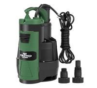Bomba sumergible de 1HP 3500GPH para agua limpia/sucia con interruptor flotante integrado y mango para piscina, estanque, jardín, bodega inundada, acuario y riego (verde)