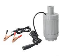 Bomba sumergible de agua/aceite sin escobillas de 12 V/24 V, compatible con energía solar, silenciosa para acuarios, riego de jardín y peceras, cable gris de 3 m/5 m (12 V 3 m)