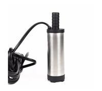Bomba sumergible eléctrica de 12 V 24 V CC, bomba de transferencia de combustible, carcasa de acero inoxidable, 12 l/min(12v Clip)