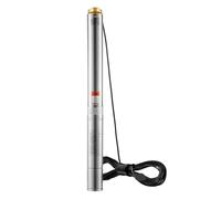Bomba Sumergible For Pozo Profundo De 2200 W, 230 V, Con Cable 19,4 M, IP68, Acero Inoxidable, Resistente Al Agua, For Riego Industrial Potente Flujo De Agua