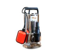 Bomba Sumergible para Agua Sucia con Motor de 1100W, Caudal Máximo de 16,5 m³/h y Elevación Máxima de 10 m