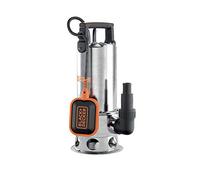 BLACK+DECKER Bomba Sumergible BXUP1100XDE para Aguas Sucias (1.100 W, Caudal max. 16.500 l/h, Prevalencia max. 10,5 m)