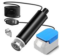 Bomba sumergible para batería Makita de 18 V, mini bomba de agua, bomba de extracción, bomba de piscina para sótano, piscina, riego de jardín, lavado de coches (no incluye batería)