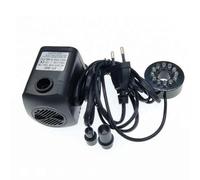 Bomba sumergible para fuentes de agua, bomba de fuente con luz LED no tóxica y segura con LED que cambia