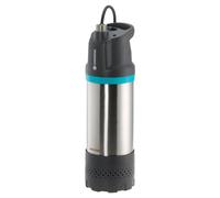 Bomba sumergible para pozo gardena 1771-20 de 900 w de potencia y caudal máximo de 5900 l/h y una altura máxima de impulsión de 35 metros