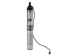Bomba Sumergible Para Pozo Profundo, 0.5, 110 V, De Acero Inoxidable, Con Caudal De 16 Gpm, Altura Máxima De Elevación De 157 Pies Y Cable De 5 Pies Para Riego Y Suministro De Agua.