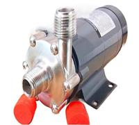 Bomba sumergible pequeña ajustable Bomba de accionamiento magnético acero inoxidable for elaboración casera cerveza a alta temperatura MP-15RM(110v)