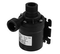 Bomba sumergible pequeña ajustable Bomba de agua 24 V, calentador, bomba circulación, energía solar, motor sin escobillas, acuario, sumergible, 800 l/h, 5 m, fuentes