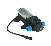 Bomba sumergible pequeña ajustable Bomba de agua diafragma micro 12 V CC y 70 W, bomba refuerzo autocebante for gasolina aceite, 300 l/h