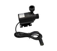 Bomba sumergible pequeña ajustable Bomba de agua sumergible con motor sin escobillas y energía solar de 800 l/h y 5 m de CC y 12 V