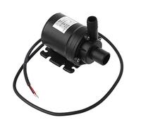 Bomba sumergible pequeña ajustable Bomba de agua sumergible con motor sin escobillas y energía solar 12 V CC 800 l/h 5 m