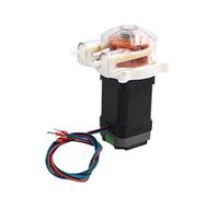 Bomba sumergible pequeña ajustable, bomba peristáltica industrial, motor paso a paso, velocidad de flujo ajustable 0 ~ 420 (24 V sin controlador)