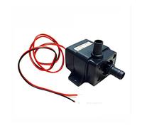 Bomba sumergible pequeña ajustable, CC 12 V, 400 mA, 240 l/h, minibomba de agua, microbomba CC sin escobillas for pecera hidropónica, circulación silenciosa, bombas sumergibles AD20P-1230C