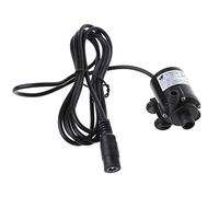 Bomba sumergible pequeña ajustable CC 12 V de energía solar, bomba de agua de circulación caliente, motor sin escobillas, acuario estanque, sumergible 200 l/h