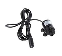 Bomba sumergible pequeña ajustable CC 12 V de energía solar, bomba de agua de circulación caliente, motor sin escobillas, acuario estanque, sumergible 200 l/h