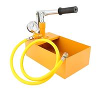Bomba sumergible pequeña ajustable de aluminio de 2,5 MPa 25 kg, probador de presión de agua, máquina manual de bomba de prueba hidráulica con herramienta eléctrica de manguera G1/2 y quot