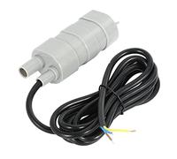 Bomba sumergible pequeña ajustable de cabeza alta 5 m de voltaje CC bomba sumergible de 1000 l/h, mini motor recto de corte de ranura recta taladro de agua