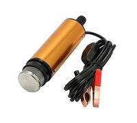 Bomba sumergible pequeña ajustable eléctrica sumergible bomba de transferencia de combustible 38 mm, 12 l/min V 24 CC para aceite, agua, grado industrial voltios (cigarrillo 24 V)
