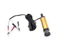 Bomba sumergible pequeña ajustable mini bomba de aceite eléctrica CC 12 V para bombear agua sumergible 12 l/min transferencia de combustible