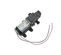 Bomba sumergible pequeña ajustable Minibomba de agua eléctrica autocebante con diafragma alta presión 100 W y 8 LPM interruptor automático(12V)