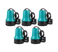 Bomba Sumergible Solar Miniatura For Exteriores, Eléctrica, Portátil, De 12 V CC, 4500 L/H, For Riego Acuarios, 50 W Potente Flujo De Agua(5PCS)