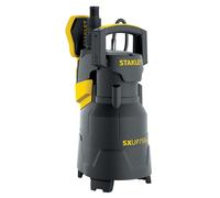 Stanley SXUP750PTE Bomba Sumergible para Aguas Limpias y Aguas Sucias (750 W, Caudal max. 13.500 l/h, Prevalencia max. 8 m)