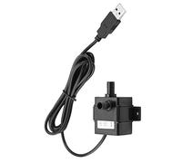 Bomba Sumergible, USB DC 5V 120L/H Mini Bomba de Fuente Sin Escobillas, Bomba Sumergible de Circulación de Agua para Fuente de Agua, Acuarios, Pecera, Fuente de Mesa