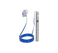 Bomba sumergida bomba de pozo sumergible desagüe - 10 800 L/h - 1 100 Watts - acero inoxidable 14_0002957