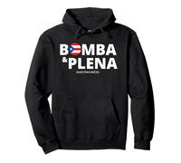Bomba y Plena Puerto Rico Sudadera con Capucha