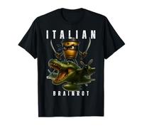 Bombardino Crocodilo Capuchino Asesino Italiano Brainrot Camiseta