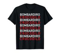 Bombardino Crocodilo Italian Brain Rot Camiseta