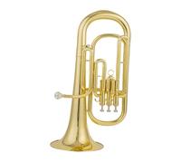 Bombardino Musicales Instrumento Bocina Tenor De Tres Válvulas Bombardino Tono Bb Rendimiento Profesional Adecuado Para Adultos Principiantes(Type 1)