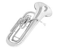 Bombardino Musicales Instrumento Bombardino Bb Bocina Barítono Vertical De 3 Teclas Instrumento Profesional Músico Latón Para Principiantes Con Caja