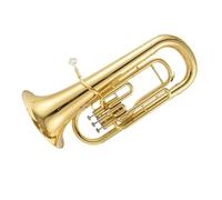 Bombardino Musicales Instrumento Bombardino De Tres Válvulas Bocina Tenor Tono Bb Rendimiento Profesional Para Adultos Principiantes(Type 2)