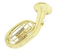 Bombardino Musicales Instrumento Euphonium Brass 4 Key Flat Band Performance Principiantes Instrumentos De Práctica Con Accesorios