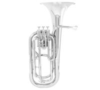 Bombardino Musicales Instrumento Tenor Horn Bb Flat 3 Teclas Vertical Latón Cuerpo Instrumento Accesorios Con Estuche Guantes(Type2 179)