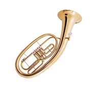 Bombardino Principiantes Bombardino De Latón Lacado Con Tubo Dorado En Clave De Si Bemol Para Presentaciones En Banda Y Exámenes